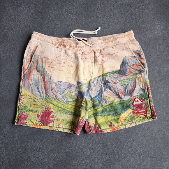 Columbia x KITH Yosemite Alpine Research Division AOP Shorts XL - Picture 4 of 13